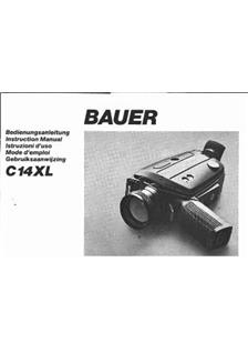 Bauer C 14 XL manual. Camera Instructions.